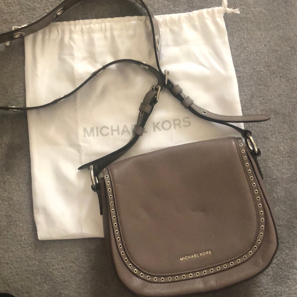 MK grey crossbody